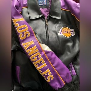 Vintage G III Lakers Leather Jacket